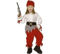 Widmann Costume Carnevale da Pirata Girl Bambina Vestito Piratessa dei Caraibi
