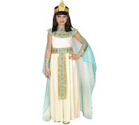 W WIDMANN MILANO Party Fashion - Costume da Cleopatra per bambini, abito, regina egiziana, costumi in maschera