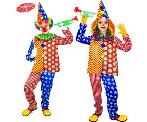 Widmann Costume da Clown - Bambino - 116 cm / 4-5 anni