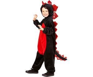 Widmann Costume da Drago Nero - Bambino - 98 cm / 1 - 2 anni