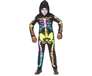 Widmann Costume da Scheletro Colorato - 158 cm / 11 - 13 anni