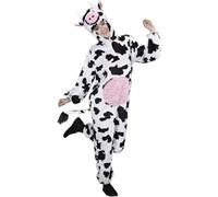 Widmann costume mucca peluche soft Vestito Carnevale uomo donna unisex