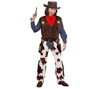 Widmann Cowboy (Vest, Chaps, Hat, Bandana) (116 cm / 4-5 Years) Different Colors