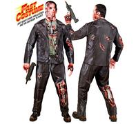 W WIDMANN MILANO Party Fashion - Set costume cyborg con maschera, outfit completo per Halloween e Carnevale