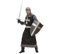 W WIDMANN MILANO Party Fashion - Costume Crociato scuro, armatura, cavaliere, soldato, medievale, costumi di carnevale
