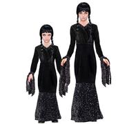 Widmann Dark Girl (Dress) (116 cm / 4-5 Years) Black