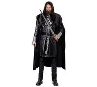 Widmann Dark Knight (Coat With Arm Guards & Cape, Belt) (M) Black