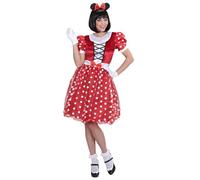 Costume da Topolina per Feste a Tema e in Maschera, taglia M