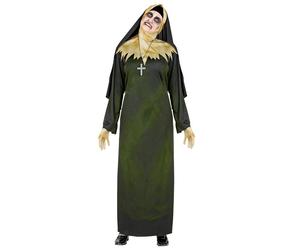 Widmann Demon Nun (Tunic, Hood With Collar, Veil Gloves, Necklace) (S) Different