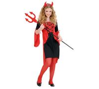 Widmann Devil (Dress, Horns) (128 cm / 5-7 Years) Different Colors
