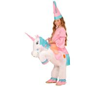 W WIDMANN MILANO Party Fashion - Costume da dinosauro per bambini, gonfiabile, dinosauro, festa in maschera, carnevale