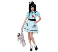 W WIDMANN MILANO Party Fashion - Costume bambola, abito, fiocco per capelli, bambola assassina, carnevale
