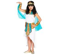 WIDMANN MILANO PARTY FASHION - costume da regina egiziana per bambini, abito, Cleopatra, faraone, Anubi, sovrano, dea
