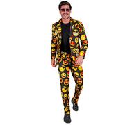 Widmann Emoji Party Fashion Suit (Jacket, Pants) (L) Different Colors