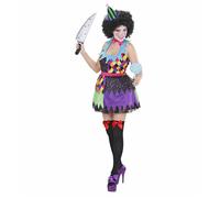 W WIDMANN MILANO Party Fashion - Costume da bambino Clown malvagio, Joker, Psycho, Killer, Halloween