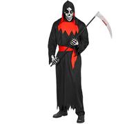 Widmann Evil Phantom (Hooded Robe, Belt, Mask) (M) Black