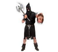Widmann Executioner (Tunic, Belt, Cuffs, Hood) (L) Black