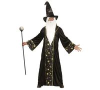 Widmann Fantasy Wizard (Robe, Hat) (L) Black