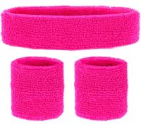 Widmann Fasce Antisudore (1 per la Testa e 2 per i Polsi) - Rosa neon