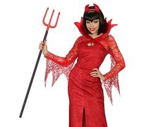W WIDMANN MILANO Party Fashion- Forcone Ripiegabile Halloween Adulto Unisex, Multicolore, 114 cm, 5279D