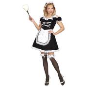 Widmann French Maid (Dress With Apron, Headpiece) (M) Different Colors