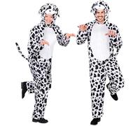 Widmann Funny Dalmatian (Hooded Jumpsuit With Mask) (M - h 165 cm) Different Col
