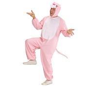 Widmann Funny Panther (Jumpsuit, Headpiece With Mask) (L) Pink