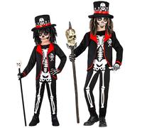 W WIDMANN MILANO Party Fashion - costume da gangster per bambini, abito gessato, criminale, boss mafioso, costumi di carnevale