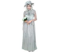 Widmann Ghostly Bride (Dress, Bridal Veil) (XL) Grey