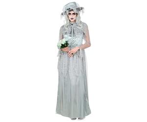 Widmann Ghostly Bride (Dress, Bridal Veil) (XL) Grey