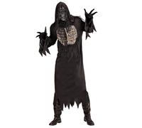 Widmann Ghoul (Hooded Robe, Gloves, Mask) (S) Black