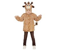 Widmann Giraffe In Soft Plush (Hoodie With Mask) (104 cm / 2-3 Years) Different