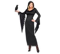 Widmann Milano Costume Dark Queen – Abito con cappuccio, regina gotica per Halloween