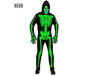 Widmann Green Skeleton (Hooded Jumpsuit) (M) Green