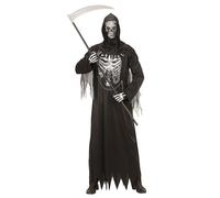 Widmann Grim Reaper (Robe With Chain, Hooded Mask) (M) Black