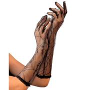 Widmann - Guanti Ragnatela in Colore, Nero
