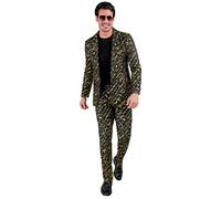 Widmann Happy New Year Party Fashion Suit (Jacket, Pants) (L) Black