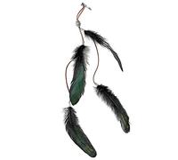 Widmann Hippie 01983 - Fermaglio per capelli anni '60, alternativa, cappello, copricapo, accessori, carnevale, festa a tema