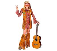 Widmann Hippie (Dress, Vest, Headband, Fringe Boot Covers) (L) Different Colors