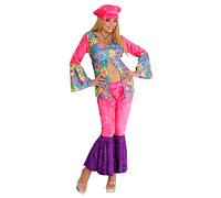 Widmann Hippie Man Velvet (Shirt, Pants, Headband) (L) Different Colors