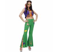 Widmann Hippie Woman (Top, Vest, Pants, Headband, Necklace With Medallion) (XL)