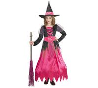 Widmann Holographic Sequin Pumpkin Witch (Dress, Hat) (158 cm / 11-13 Years) Dif