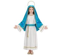 W WIDMANN MILANO Party Fashion - Costume da bambina Santa Maria, rappresentazione della natività, carnevale, Natale, costume natalizio