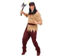 Widmann Indian (Coat, Pants, Belt, Headband) (S) Brown
