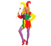 W WIDMANN MILANO Party Fashion - costume giullare, abito, giullare, clown, costumi in maschera