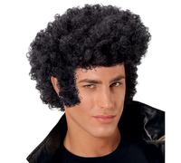 W WIDMANN MILANO Party Fashion Stella Parrucca Rock'n'Roll Men, Nero, Standard, K6126