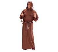 Widmann Kapuziner Monk (Robe, Hood, Belt) (L) Brown