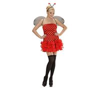 Widmann Ladybug (Dress, Wings, Antennas) (M) Red