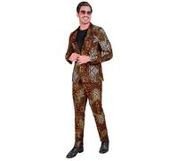 Widmann Leopard Animalier Party Fashion Suit (Jacket, Pants) (XL) Different Colo