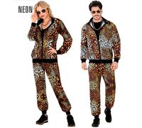 Widmann Leopard Animalier Party Fashion Tracksuit (Jacket, Pants) (S) Different